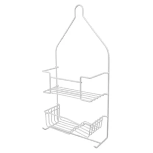 Organizad.p/baño,2est,ac.recub/polip,500x250mm"FOSET"CAN-2RE