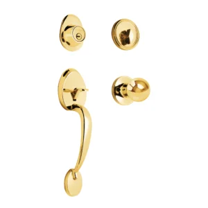 Cerradura Verona t/mariposa Bronce Brillante"HERMEX"CEP-11PJ
