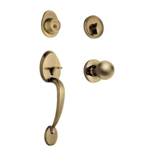 Cerradura Verona t/mariposa Bronce Antiguo "HERMEX"CEP-21PJ