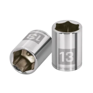 Dado milimétrico 1/4" 6 puntas de 13mm. "TRUPER" D-1413-M