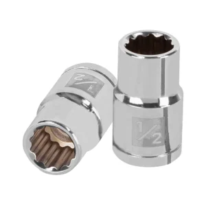 Dado 1/2" estriado 1/2" "TRUPER" D-1216