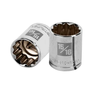 Dado 1/2" estriado 15/16" "TRUPER" D-1230