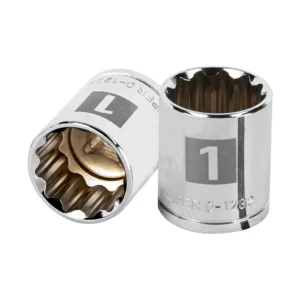 Dado 1/2" estriado 1" "TRUPER" D-1232