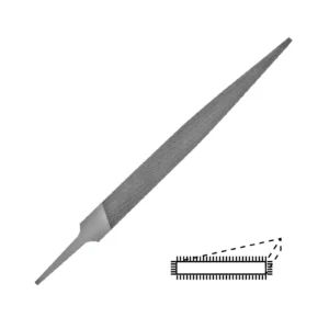 Lima "SLENDER-FILEX" chata para cerrajero "Warding" Bast.4"