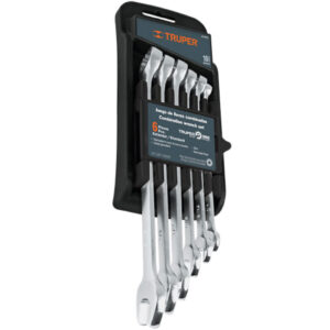 Jgo de 6 llaves comb-8a14mm,Tarj.plást"TRUPER"JC-6M-E