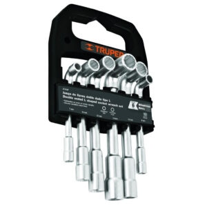 Juego de 6 llaves en "L"(de 1/4"a9/16") "TRUPER" JD-6LP