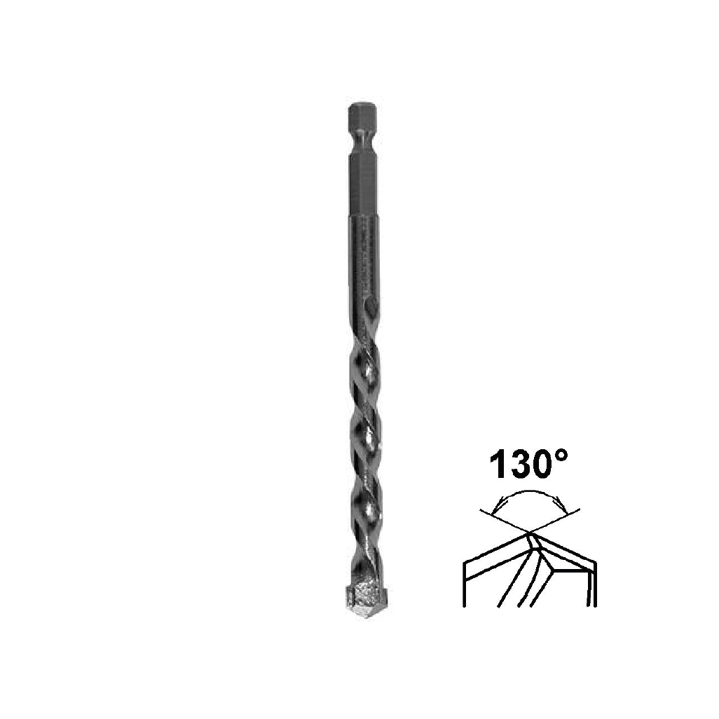 Mecha cemento,punta widea,enc¼,p/atornill.eléct.4mm"ECEF"EX2 Orofino