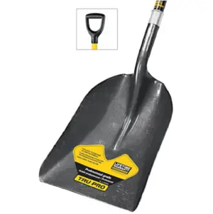 Pala cerealera acero,cabo fibra de vidrio "TRUPER"PCAY-F