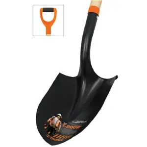 Pala corazón con mango ergonómico "TRUPER" PRY-P