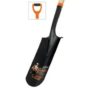 Pala pocero ½ luna (gubia),mango ergonómico "TRUPER" PEP-P