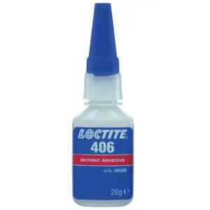 Adhesivo Instant(Cianoacri)cura.ext.rápido20g"LOCTITE"406/40