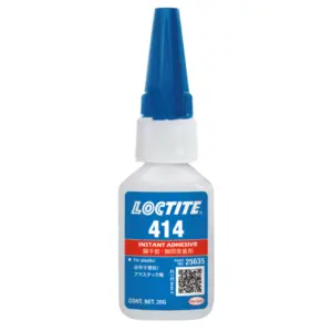 Adhesivo Instantan(Cianoacri)PVC,vinil,met20g"LOCTITE"414/40