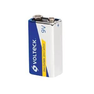 Batería 9 Volts (Blister 1 un) "VOLTECK" ZI-9V x blister