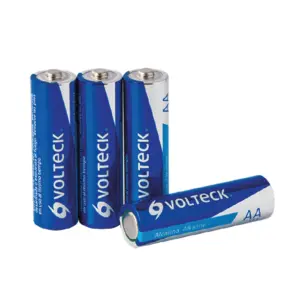 Pila alcalina "AA" Blister 4 uni. "VOLTECK" AL-AA x blister