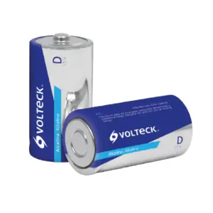 Pila alcalina "D" Blister 2 uni. "VOLTECK" AL-D x blister