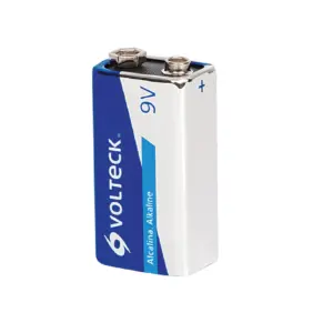 Batería alcalina 9 Volts(Bli.1 un) "VOLTECK" AL-9V x blister