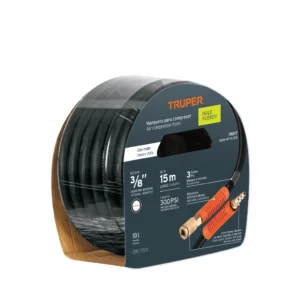 Manguer.Caucho p/pis.A.Pre.3/8""TRUPER"MANAP15-3/8x roll15mt