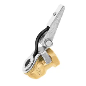 Cabeza infladora de bronce ¼" c/clip           "TRUPER" BOCH