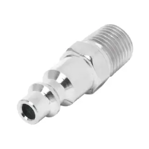 Conector rápido macho acer.crom 1/4"  "PRETUL" CORAL-MA-1/4P