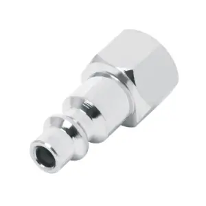 Conector rápido hembra acer.crom 1/4""PRETUL" CORAL-HEM-1/4P