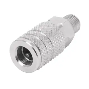 Cople rápido macho acer.crom 1/4"     "PRETUL" COPLE-MA-1/4P