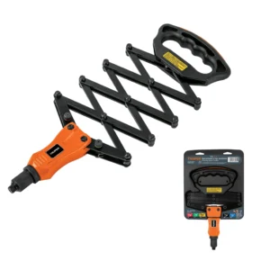 Remachadora tipo acordeón, punta intercamb."TRUPER" RE-AC