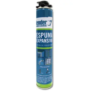 Espuma poliuret.expan.canula/pistola750ml(Cjx12)"SLENDER"c/u