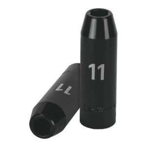 Dados de impacto largo,encastre ½"de 11mm "TRUPER"D-7311-ML
