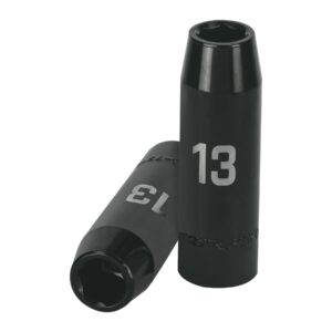 Dados de impacto largo,encastre ½"de 13mm "TRUPER"D-7313-ML