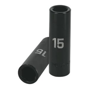 Dados de impacto largo,encastre ½"de 15mm "TRUPER"D-7315-ML