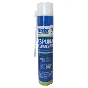 Espuma de poliuretano expandido 500ml(Caja x 12)"SLENDER"c/u