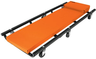 Camilla p/mecánico c/ruedas, colchón, 40"   "TRUPER" CATA-40