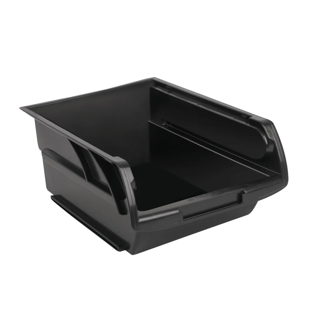 Caja ordenad.apilable negra 41x31x18cm"TRUPER" GAV-5