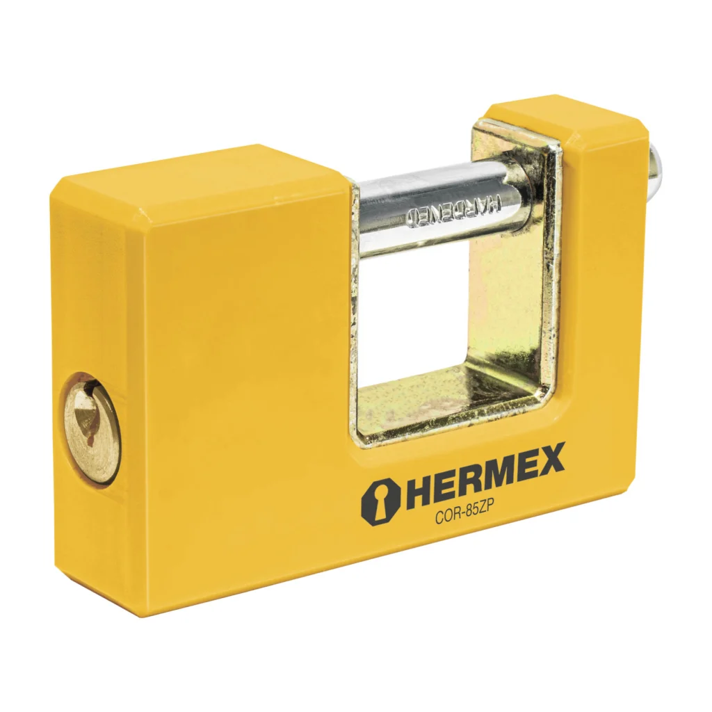 Cand antipal.85mm cuer.zamac cil bron "HERMEX-BASIC"COR-85ZP
