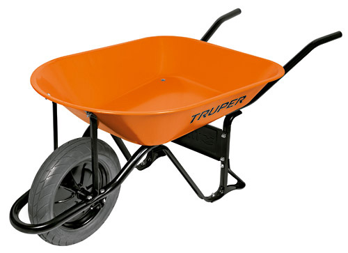 Carre.plana 65Lt,Chapa,M.3pzas rued.imponch."TRUPER"CAT-45FF