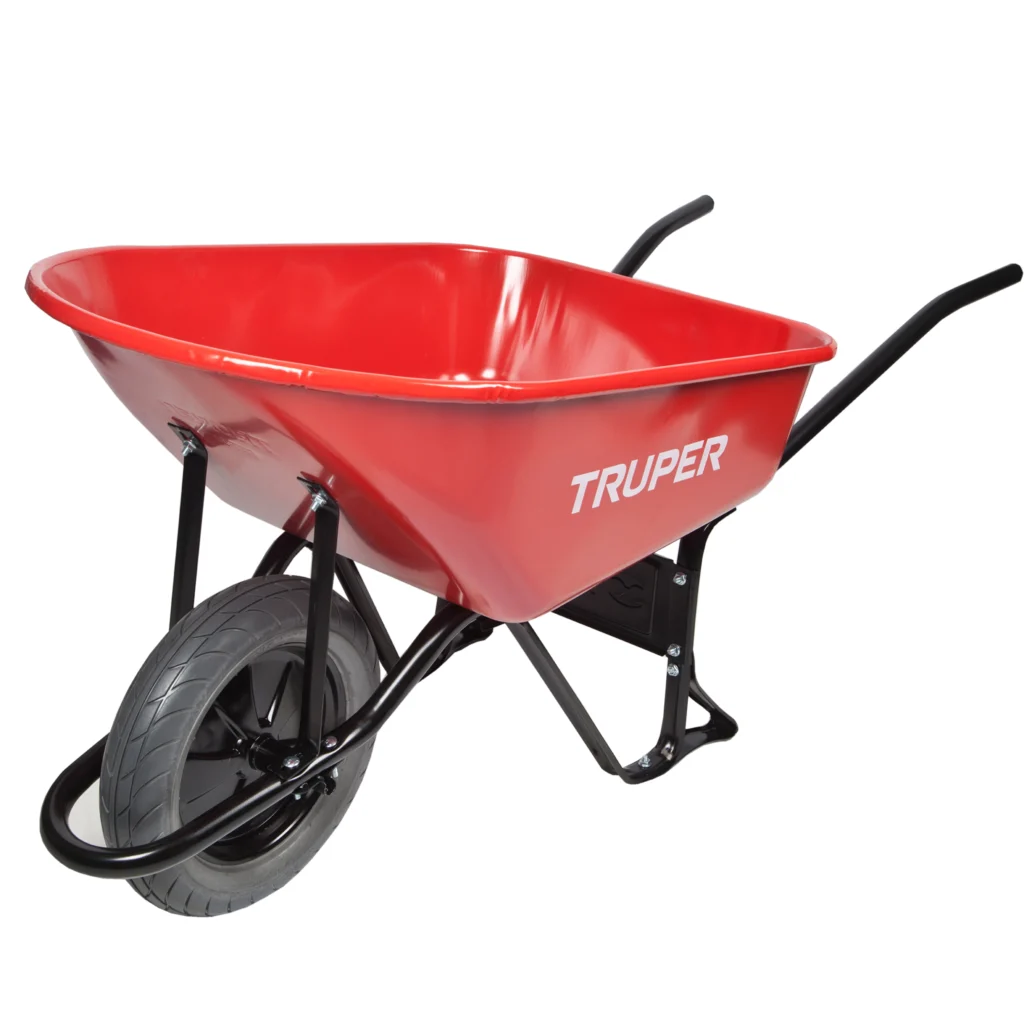 Carre.calibrada 100Lt.M.3pzas rueda.imponch."TRUPER"CAT-60FF