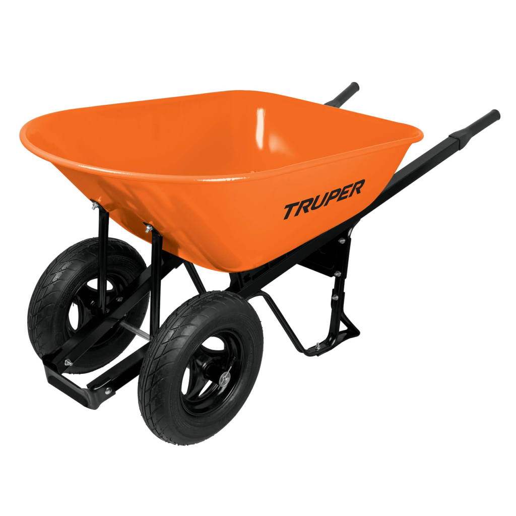 Carret.calibrada 118Lt,Chapa,Doble ru.inf.ref "TRUPER"CAR-82