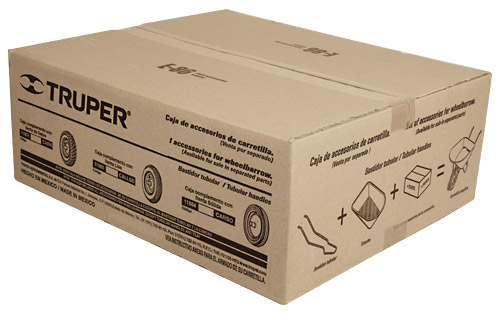 Caja.compl(rda.solida+acc.p/carretilla)"TRUPER"CARSO