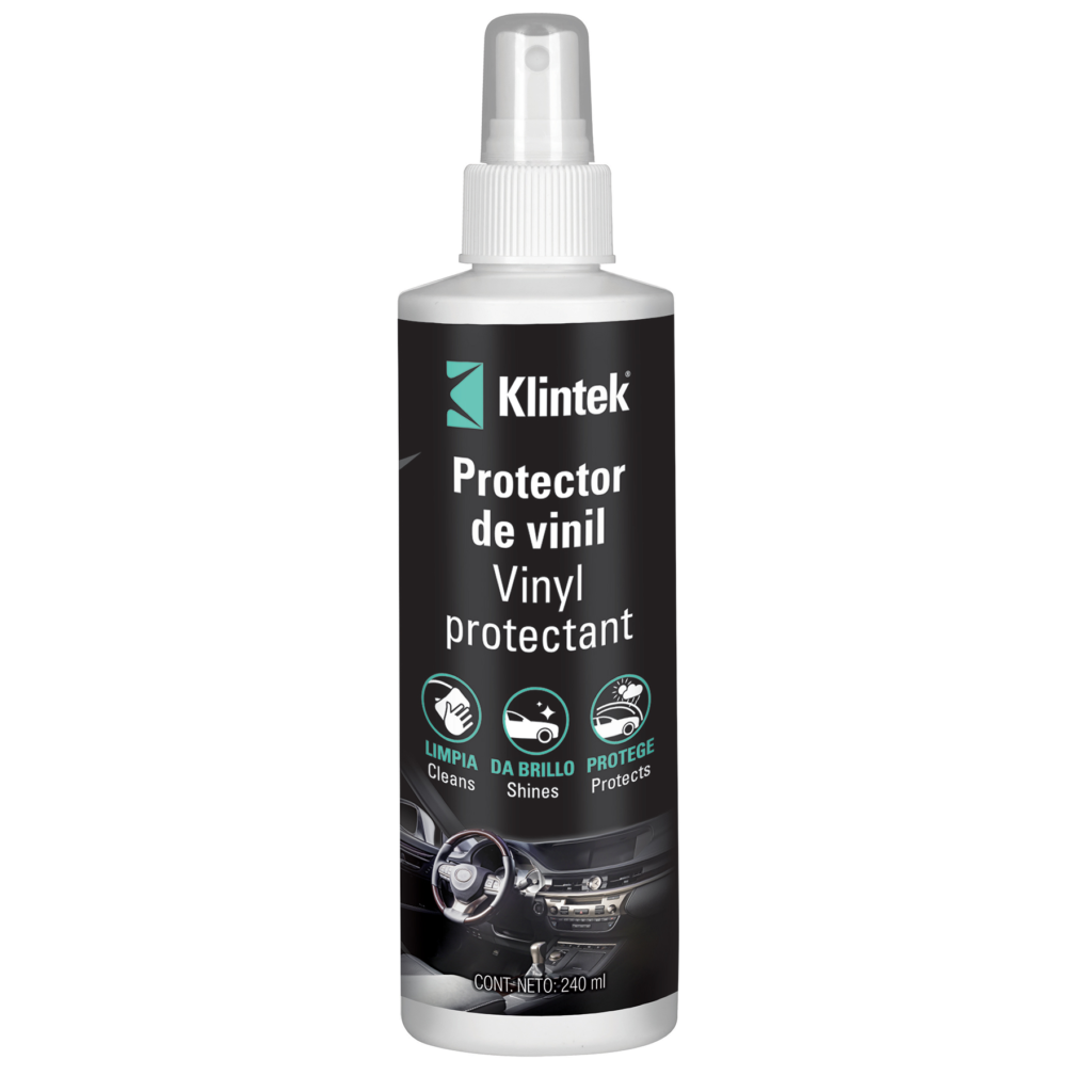 Limpiador prot. p/tablero,neum,tapiz. 240ml"KLINTEK"EA-51