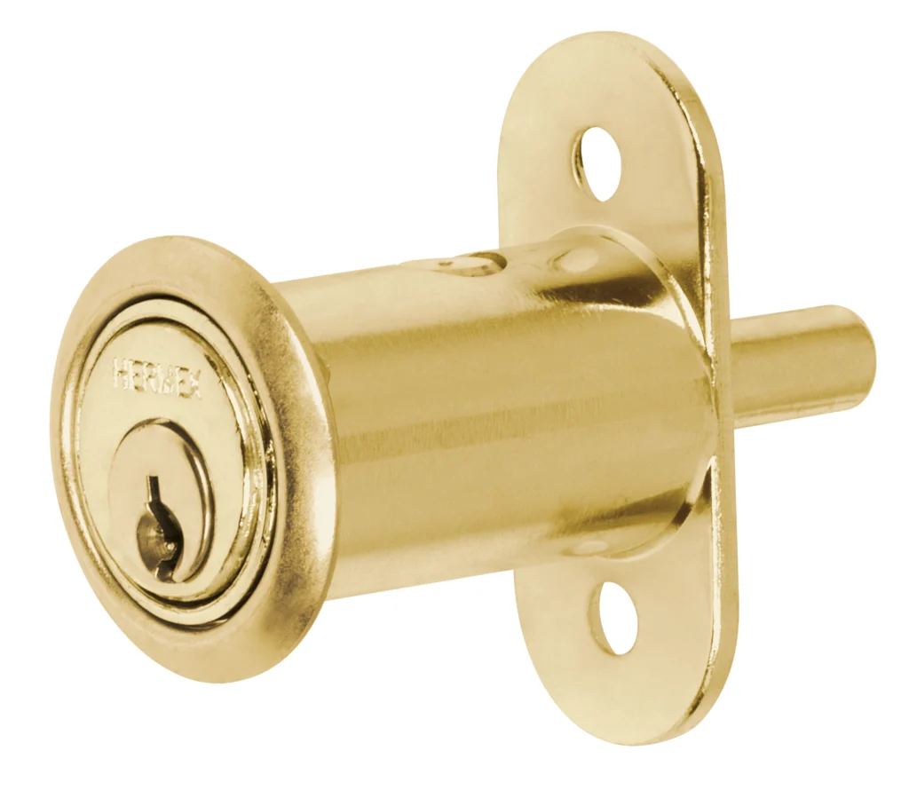 Cerr.p/puerta corrediza botón,bronc,41mm,Mod20"HERMEX"CM-20L