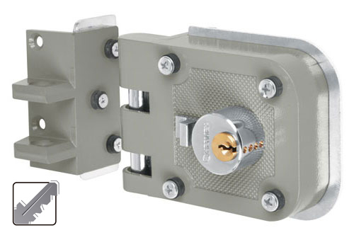 Cerr.sobrep.doble,p/puert.corred,izq(35a60mm)"HERMEX"CS-95I