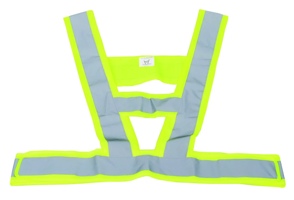 Chaleco reflect.t/arnés Amarillo.cinta reflect,120g"SLENDER"