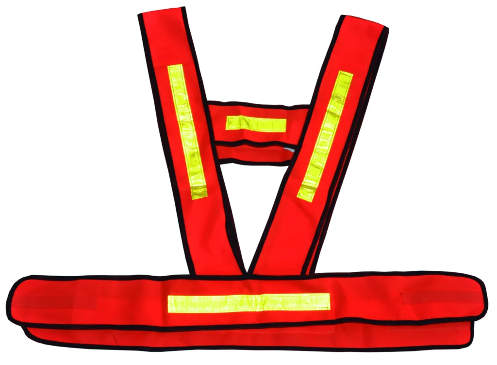 Chaleco reflect.t/arnés Naranja.cinta reflect,120g"SLENDER"