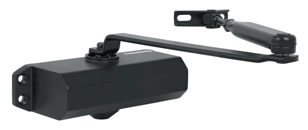 Cierrapuertas hidráulico negro 40a80kg-160° "HERMEX"CIPU-H