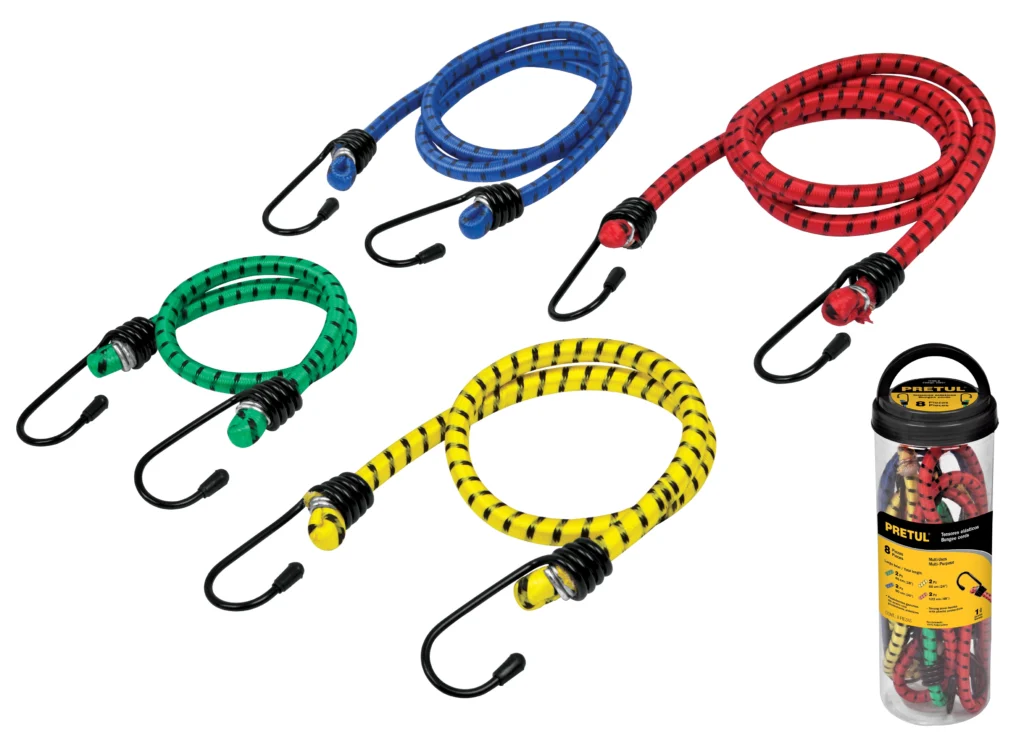 Jgo.8 pulpos elást.polip(45cm,60cm,90cm,122cm)"PRETUL"TENS-8