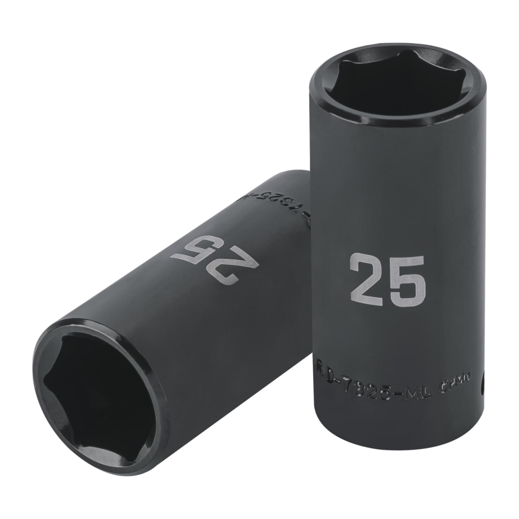 Dados de impacto largo,encastre ½"de 25mm "TRUPER"D-7325-ML