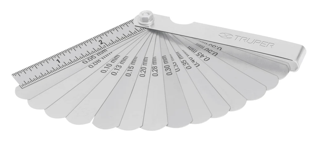 Jgo.32 galg.mm/pulg(0.04-0.81mm/0.0015"-0.032)"TRUPER"CAL-32