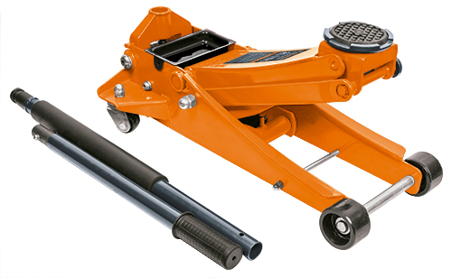 Gato carro 3Ton.elev.Ráp.34,5Kg(Larg:63cm)"TRUPER"GAPRO-3PB