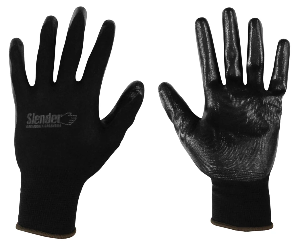 Guantes mec.nylon-palma nitrilo,Talle:9 (paq:12un) "SLENDER"