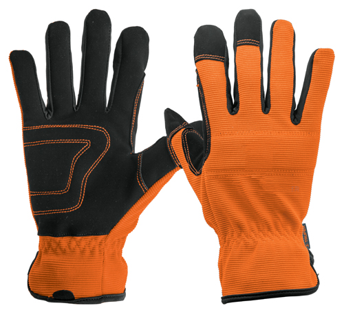 Guante.mecánico,palma poliu.ref-dorso polie"TRUPER"GU-615